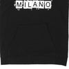 12 Years Moschino Spellout Sweatshirt Dress - Medium Black Cotton