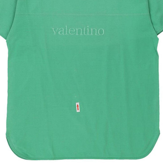 16 Years Valentino Spellout T-Shirt - XL Green Cotton