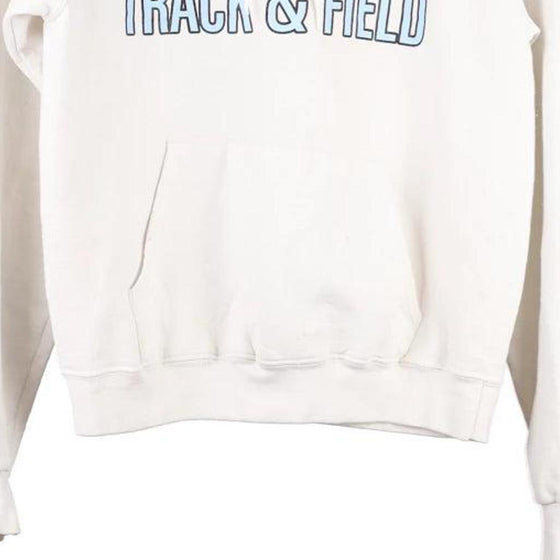 Vintage white Yorktown Track & Field Champion Hoodie - womens small