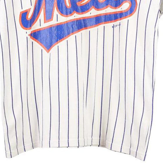 VINTAGE New York Mets Baseball Jersey Mens Medium Russell Athletic