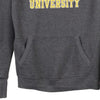 Dalhouse University Est. 1818 Champion College Hoodie - Large Grey Polyester Blend - Thrifted.com