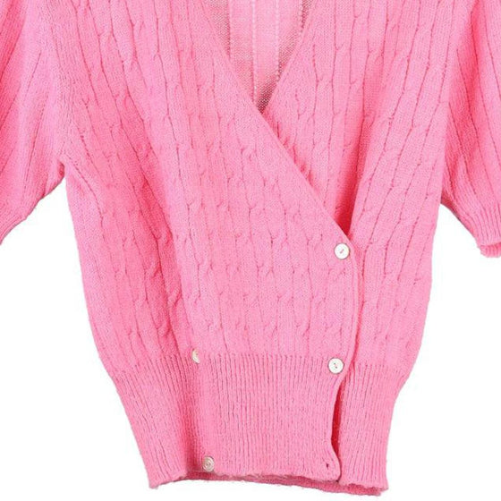 Vintage pink Unbranded Cardigan - womens medium