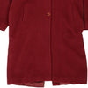 Gianfranco Ferre Overcoat - Large Red Wool