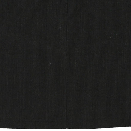 Armani Jeans Mini Skirt - 28W UK 8 Black Wool Blend