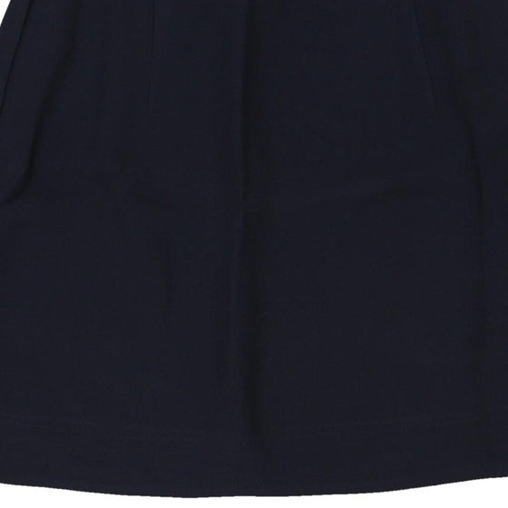 Cheap & Chic Moschino Mini Skirt - 26W UK 6 Navy Viscose Blend