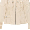 Moncler Jacket - Small Cream Cotton