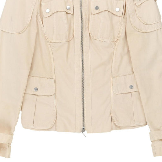 Moncler Jacket - Small Cream Cotton