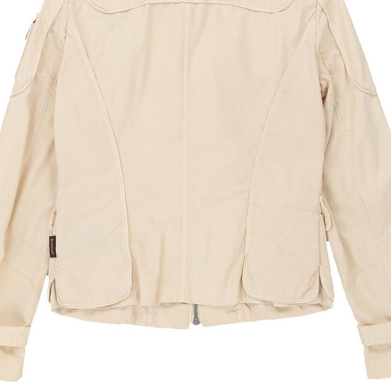 Moncler Jacket - Small Cream Cotton