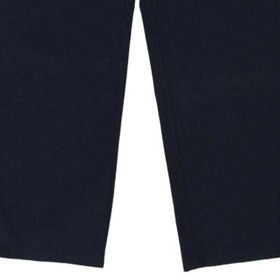 Armani Jeans Trousers - 33W UK 14 Blue Cotton