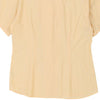 Benetton Blouse - Large Yellow Cotton