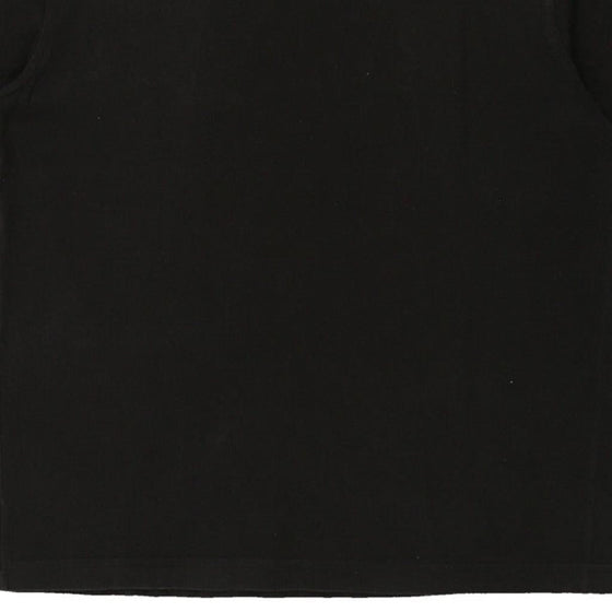 Armani Jeans Graphic T-Shirt - Large Black Cotton