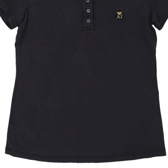 Armani Jeans Polo Shirt - XL Navy Cotton