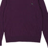 Burberry Brit Jumper - Large Purple Wool