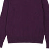 Burberry Brit Jumper - Large Purple Wool