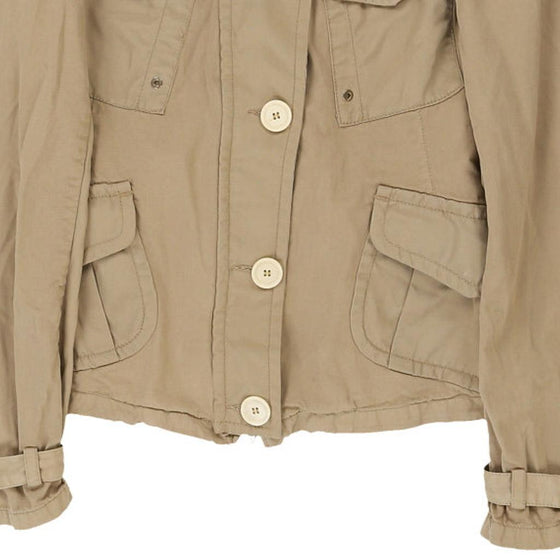 Moncler Jacket - Small Beige Cotton