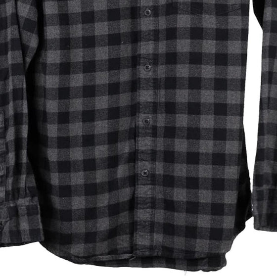 Vintage grey Unbranded Flannel Shirt - mens small