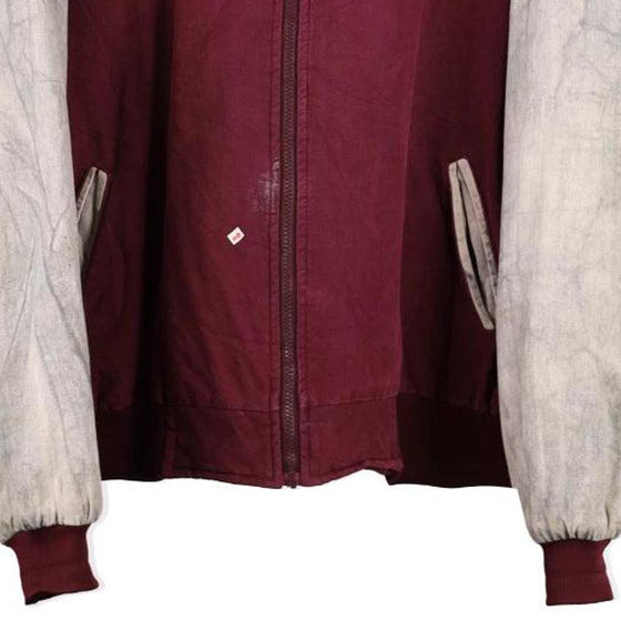 Vintageburgundy Swift Nemesis Varsity Jacket - mens xx-large