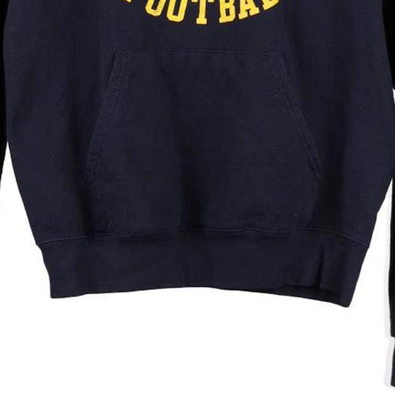 Vintagenavy College of New Jersey Football Champion Hoodie - mens small