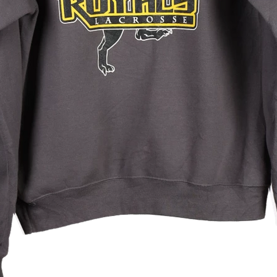 Vintagegrey Royals Lacrosse Port & Company Hoodie - mens medium