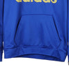 Vintage blue Adidas Hoodie - mens x-small