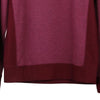 Pre-Loved burgundy Adidas Sweatshirt - mens x-small