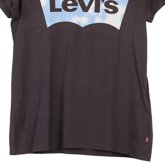 Pre-Loved grey Levis T-Shirt - womens x-small