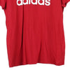 Vintage red Adidas T-Shirt - womens medium