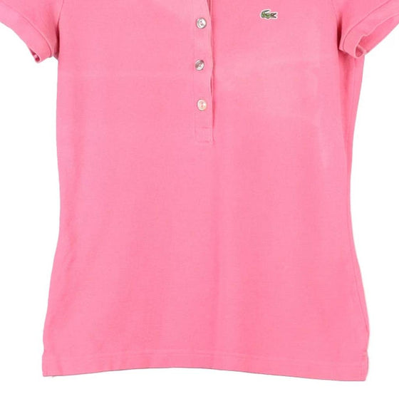 Vintage pink Lacoste Polo Shirt - womens small