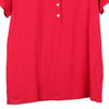 Vintage red Lacoste Polo Shirt - womens medium