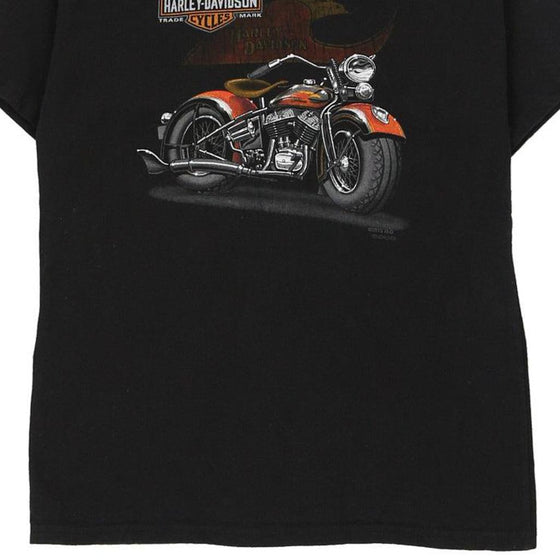 Vintage black Age - 8 Years Harley Davidson T-Shirt - boys medium