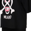 Vintage black Milano Moschino T-Shirt - womens large