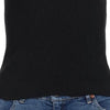 Vintage black Armani Jeans Rollneck - womens small