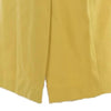 Vintage yellow Wood House Midi Skirt - womens 28" waist