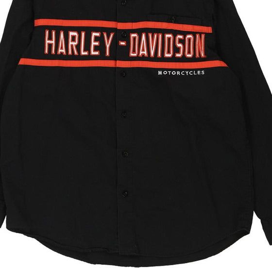 Vintage black Harley Davidson Shirt - mens large