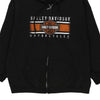 Vintage black Oconomowoc WI Harley Davidson Hoodie - mens xx-large