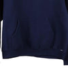 Vintage navy Syracuse Russell Athletic Hoodie - mens large