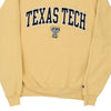 Vintage yellow Texas Tech Champion Sweatshirt - mens small