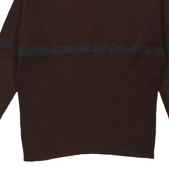 Vintage brown Valentino Jumper - mens x-large