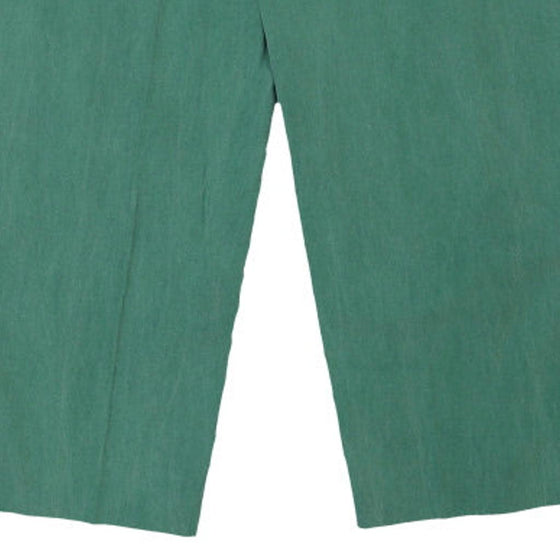 Vintage green Les Copains Trousers - mens 34" waist