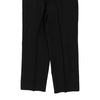 Vintage black Valentino Trousers - mens 35" waist