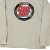 Vintage cream Cedar Lake Speedway Unbranded Jacket - mens large