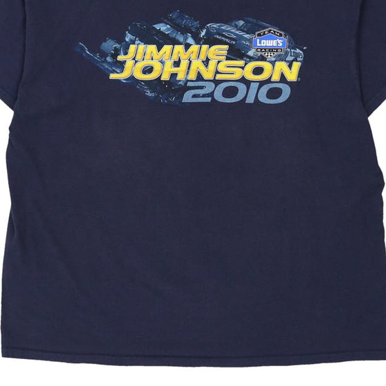 Vintage navy Jimmie Johnson Winners Circle T-Shirt - mens xx-large