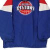 Vintage blue Detroit Pistons Adidas Jacket - mens x-large