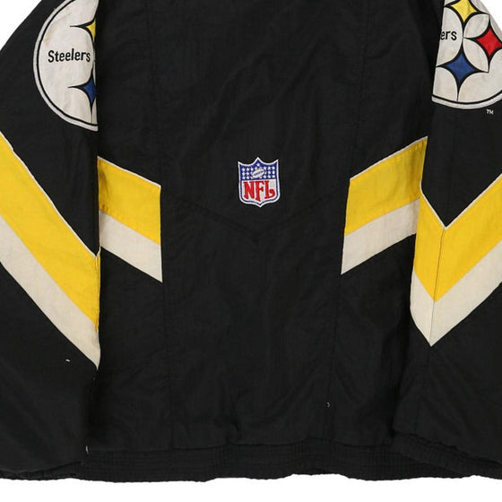 Pittsburgh Steelers Starter NFL Jacket - XL Black Nylon