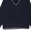 Vintage navy Tommy Hilfiger Jumper - womens large