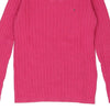 Vintage pink Tommy Hilfiger Jumper - womens medium