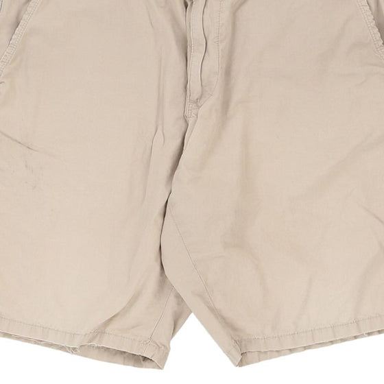 Vintage beige Napapijri Cargo Shorts - mens 34" waist