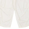 Vintage white Hugo Boss Cargo Shorts - mens 34" waist