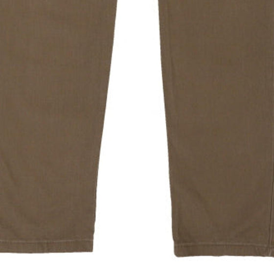 Vintage khaki Burberry Trousers - mens 32" waist