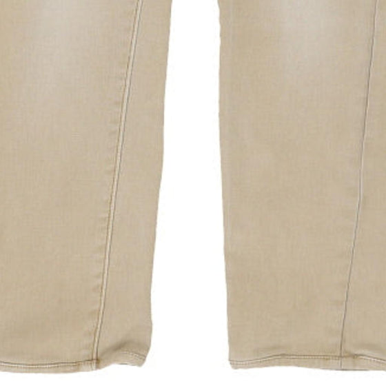 Vintage beige Versace Jeans Couture Trousers - mens 32" waist